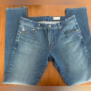 NWOT AG Adriano Goldschmied Light Blue Straight Leg Jeans